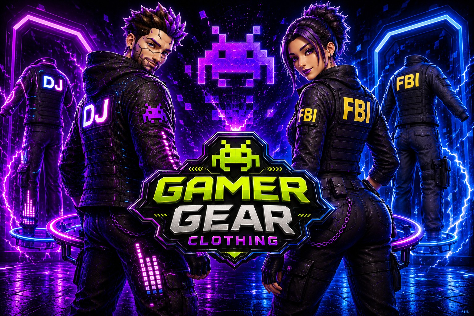 Gamer Gear Clothing digital storefront artwork